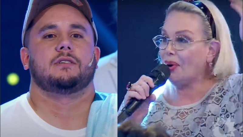 Hernán y su propuesta para Carmen Barbieri.