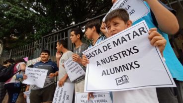 Valentín y Eric eran alumnos de la Lola Mora.