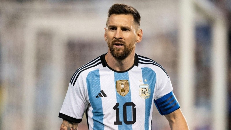El capitán de la selección argentina.