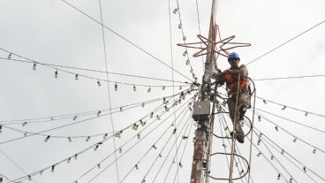 Las luces se encenderán el 8 de diciembre.