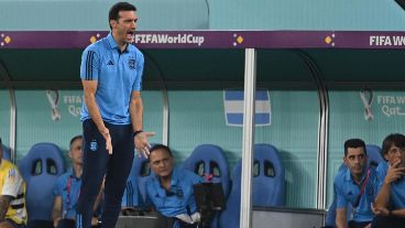 El DT se mostró muy conforme con el rendimiento del equipo.