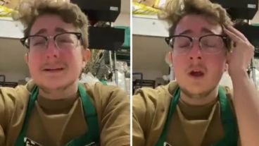 El video del joven generó diversas reacciones en las redes sociales.