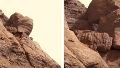 Fanático de la vida extraterrestre afirma haber encontrado una "estatua alienígena antigua" derribada en Marte