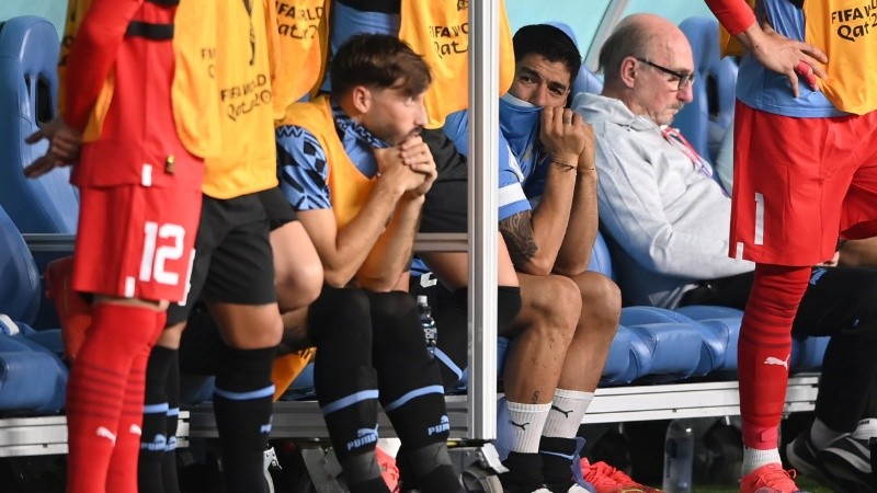 El llanto de Luis Suárez por la eliminación del Mundial