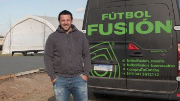 Ya retirado, el Coty sigue ligado al fútbol con su emprendimiento personal.