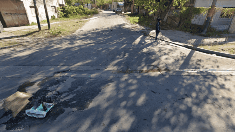 La zona en la que se produjo el ataque.