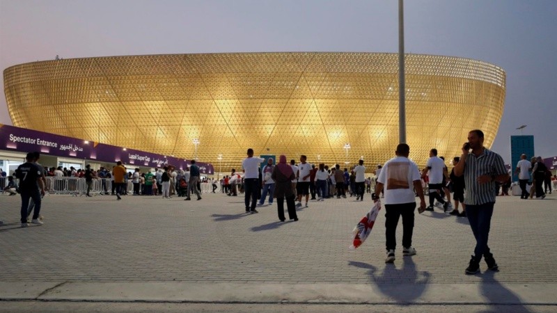 Uno de los estadios de Qatar.