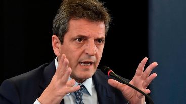 El ministro de Economía Sergio Massa.