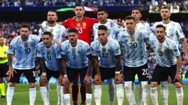 Día de descanso para la selección argentina.