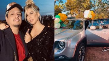 Wanda le regaló una Jeep Renegade color gris.