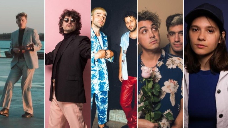 Manu Piró, Valdés, El Zar, Muñecas y Ele Mariani.