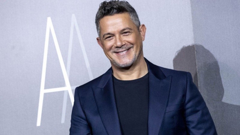 Alejandro Sanz llega a Rosario. 