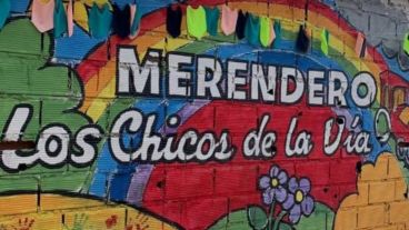 Al merendero asisten 110 chicos.