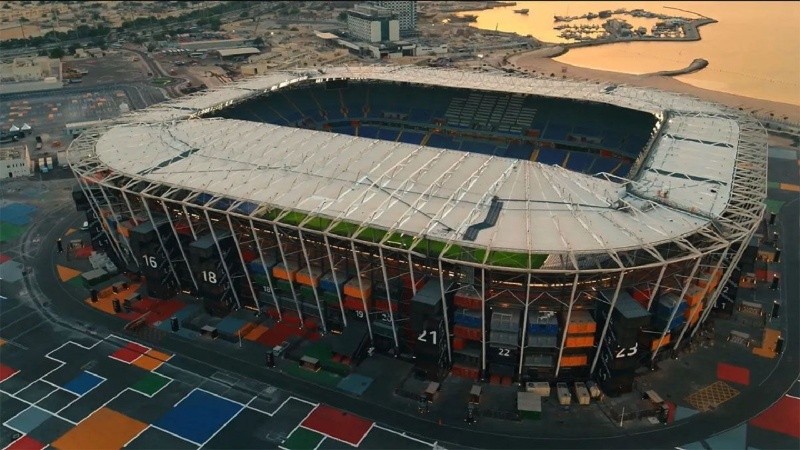 El Estadio 974 tiene capacidad para 40.000 personas.