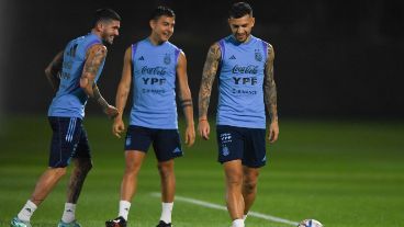 El plantel todavía tiene por delante tres sesiones más hasta el partido contra los dirigidos por Louis Van Gaal.