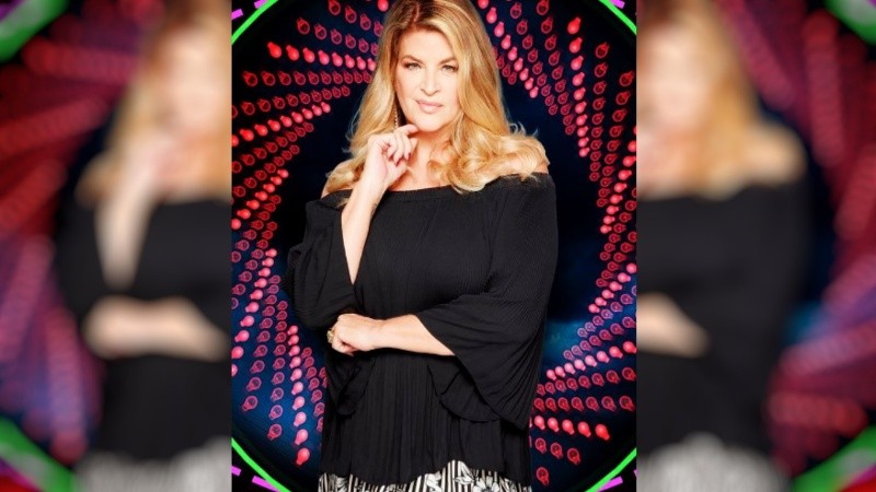 La actriz Kirstie Alley, 