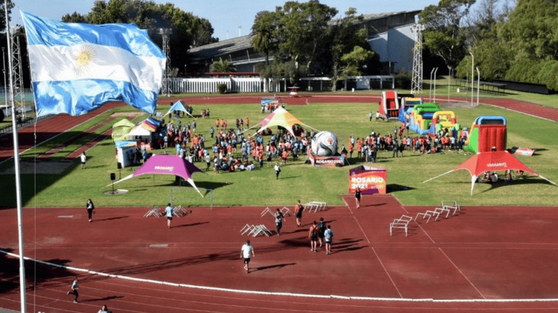 La ciudad de Rosario viene de organizar con éxito los Juegos Suramericanos de la Juentud.