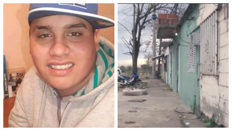 Braiton Cejas no puedo cubrirse de los disparos que arreciaron sobre su casa en el extremo norte.