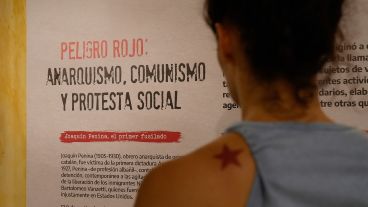 La muestra "Archivo secreto" se encuentra en el Museo para la Democracia.