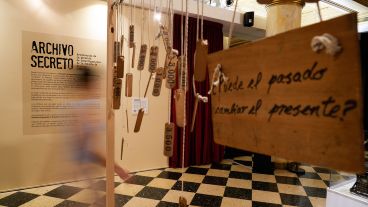 La muestra "Archivo secreto" se encuentra en el Museo para la Democracia.