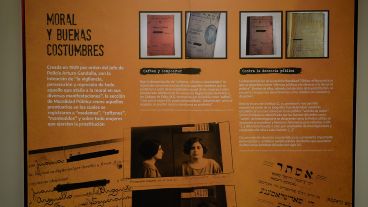 La muestra "Archivo secreto" se encuentra en el Museo para la Democracia.
