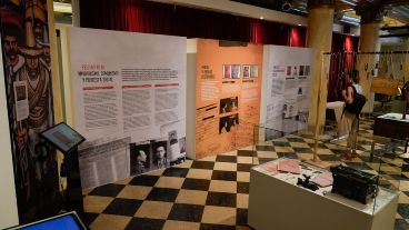 La muestra "Archivo secreto" se encuentra en el Museo para la Democracia.