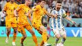 Arranque parejo y pocas llegadas: Argentina empata con Países Bajos en los cuartos de Qatar 2022