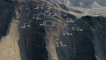 Se cree que los geoglifos datan de entre los años 100 a. C. y 300 d. C.