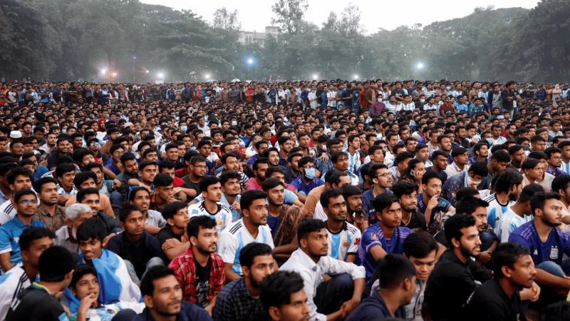 El país del sur de Asia viene siendo noticia en el país por sus festejos ante cada triunfo Argentino en Qatar.