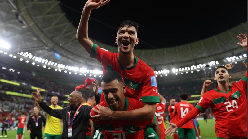 Marruecos es la primera selección africana en llegar a semifinales de una Copa del Mundo.