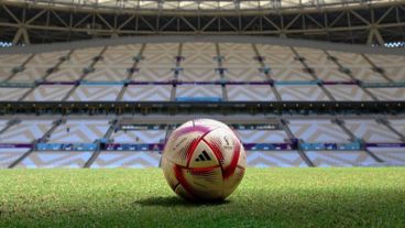 Al Hilm en la pelota elegida para los cuatro último partidos del Mundial de Qatar.