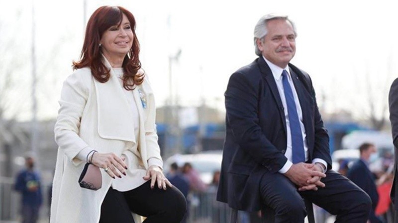 El presidente se refirió a su relación política con la vicepresidenta.