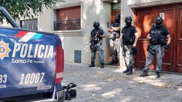 Uno de los operativos que se llevó a cabo este lunes.