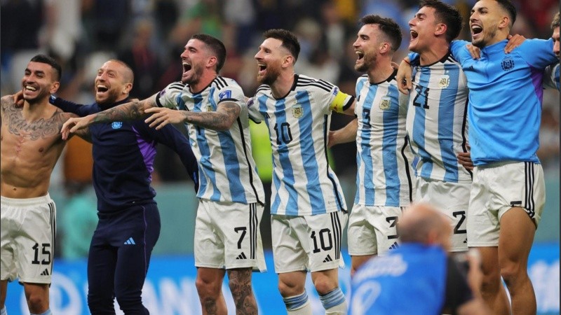 Argentina volverá a jugar una final de Copa del Mundo luego de ocho año y medio, tras la derrota con Alemania en Brasil 2014.