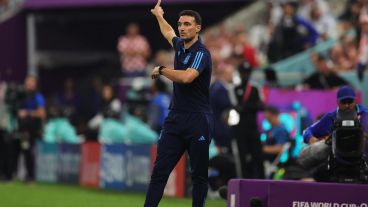 El técnico de Pujato llevó a la selección a conquistar la Copa América 2021 y quiere quedarse con la Copa del Mundo este domingo.