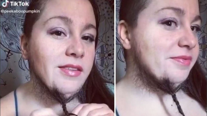 Se describe a sí misma como una 