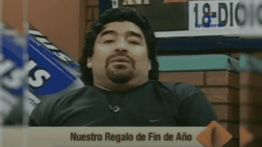 Diego Maradona en 2004 participó de una entrevista en TV y dio algunas "señales".