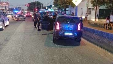 El UP que fue incautado tras la persecución del pasado miércoles.