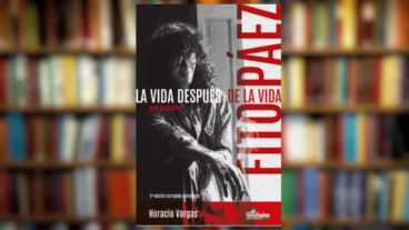 Portada del libro “Fito Páez (una biografía). La vida después de la vida”, editado por Homo Sapiens.