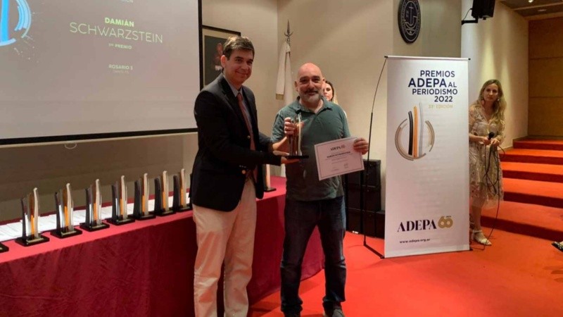 El acto de premiación fue este jueves a la mañana en Buenos Aires.