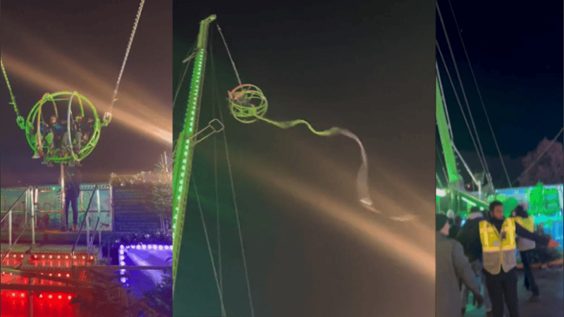 Las autoridades acudieron al lugar de los hechos cuando les llegó el alerta.