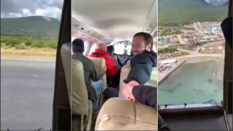 Ninguna de las personas a bordo de la avioneta sufrió lesiones.