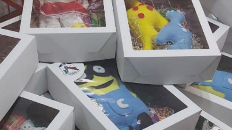 Juguetes, comestibles y otros regalos se hicieron llegar a ciudadanos de sectores vulnerables.