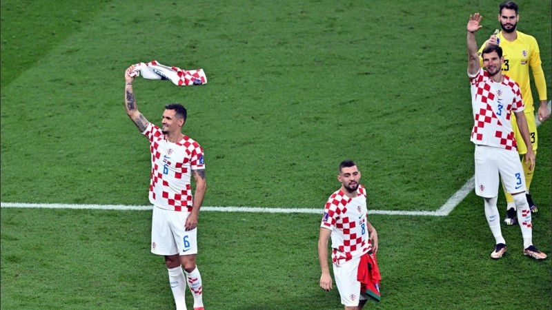 Croacia terminó nuevamente el podio.