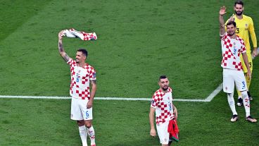 Croacia terminó nuevamente el podio.