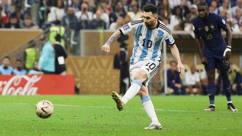 Messi anotó su sexto gol en la Copa del Mundo de Qatar 2022.