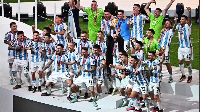 Messi y Argentina levantaron la Copa del Mundo por tercera vez en la historia.