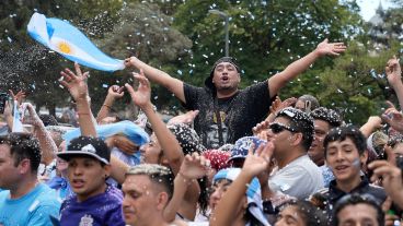 Los goles se gritaron con el alma.