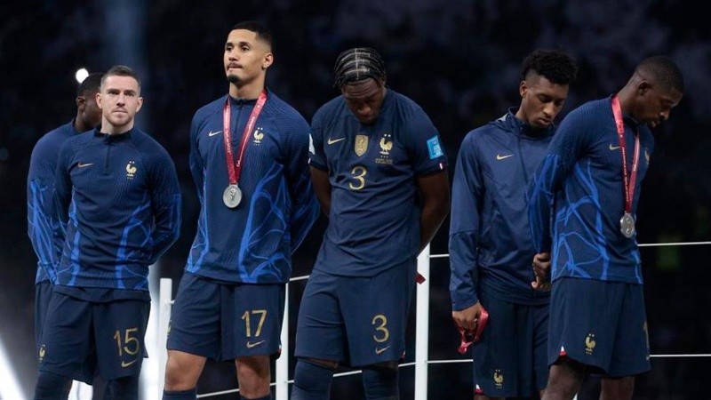La selección francesa subcampeona del mundo en Qatar 2022.