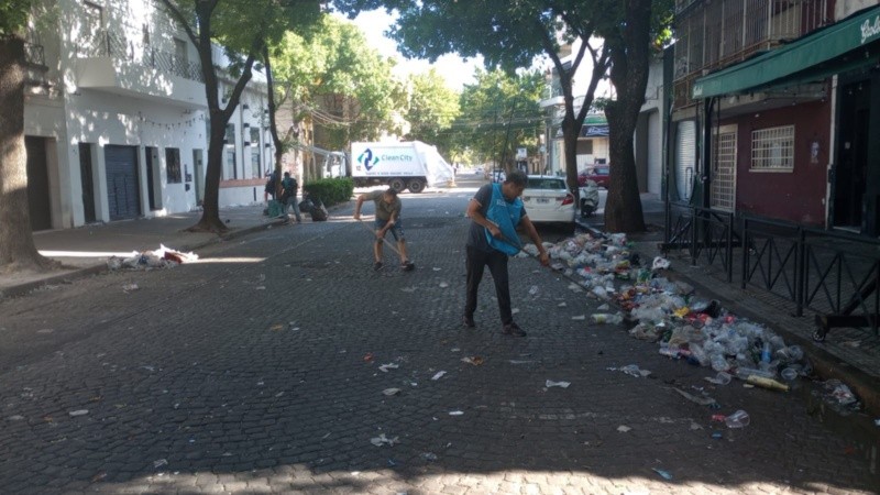 Limpieza en la zona de Pichincha